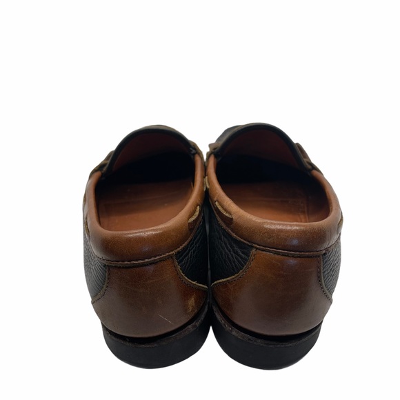 Allen Edmonds men’s leather tassel loafers SZ 10 - Picture 3 of 8